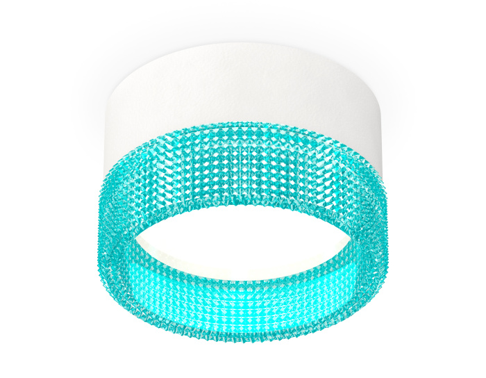 Комплект накладного светильника с композитным хрусталем Ambrella light XS8101033