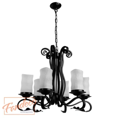 Люстра подвесная Arte Lamp SCROLL A7915LM-6BK