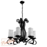 Люстра подвесная Arte Lamp SCROLL A7915LM-6BK