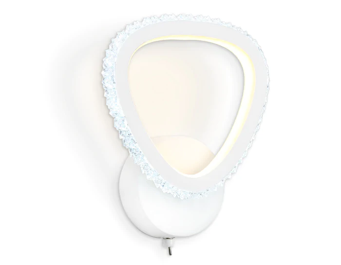 Настенный светодиодный светильник с выключателем на корпусе Ambrella light FA9557