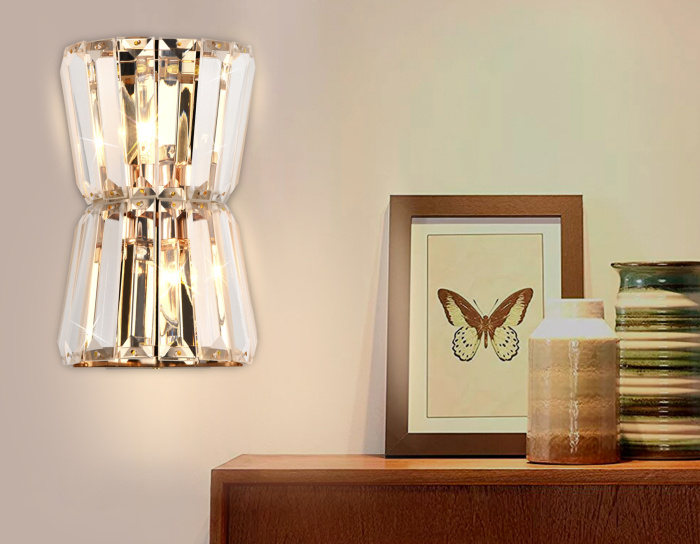 Настенный светильник с хрусталем Ambrella light TR5219