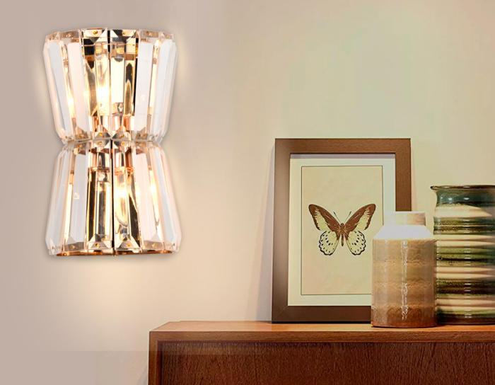 Настенный светильник с хрусталем Ambrella light TR5219