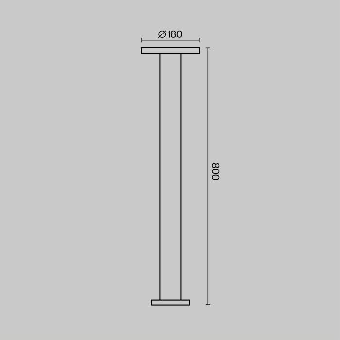 Садово-парковый светильник Maytoni Wald O420FL-L12GF1