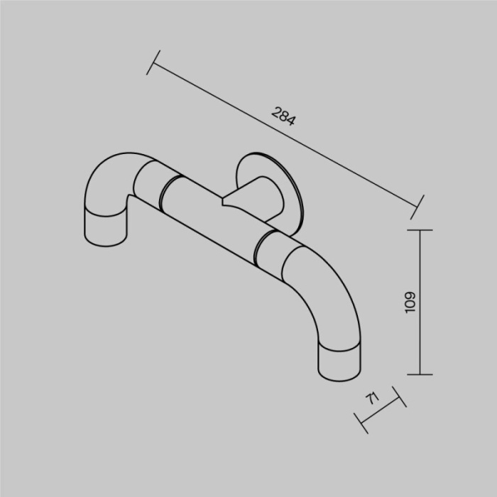 Светильник настенный Maytoni O477WL-L4GF3K
