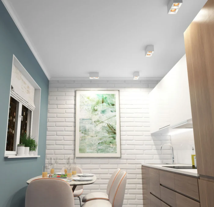 Накладной светильник Denkirs Rodvig DK3085-WH+BR