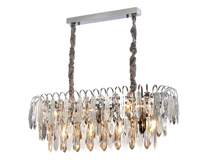 Подвесная люстра с хрусталем Ambrella light TR5259