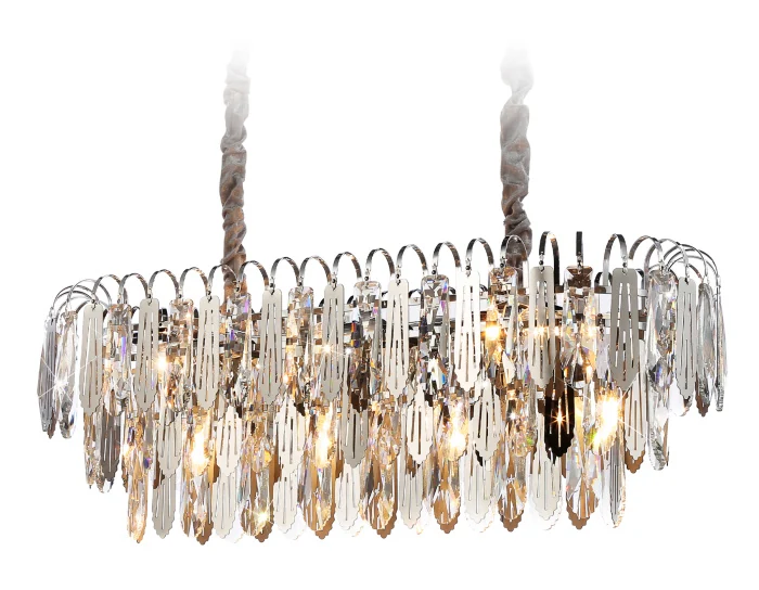 Подвесная люстра с хрусталем Ambrella light TR5259