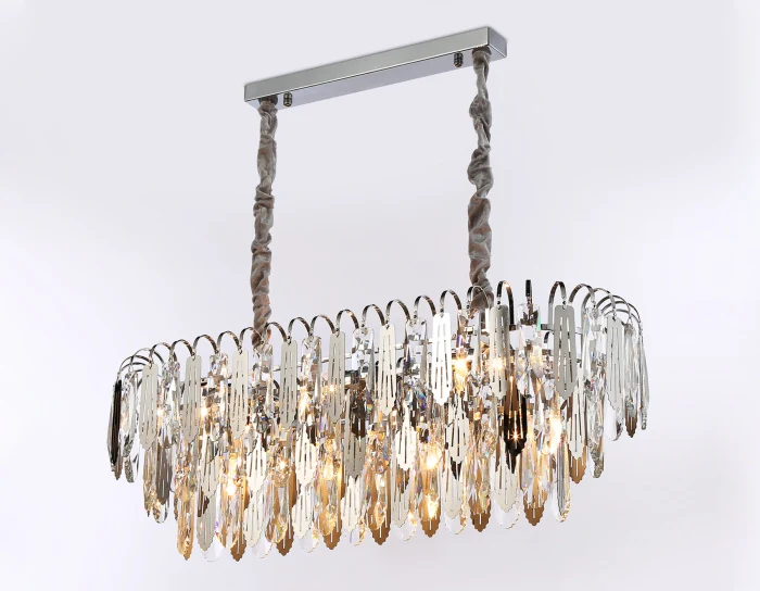 Подвесная люстра с хрусталем Ambrella light TR5259