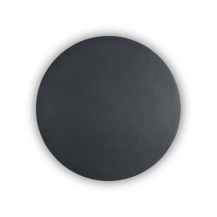 Настенно-потолочный светодиодный светильник Ideal Lux Cover Ap D15 Round Nero 195742