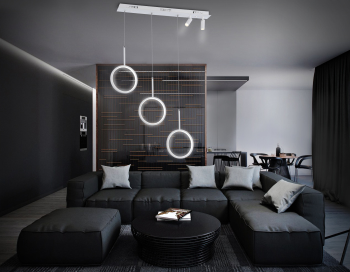 Подвесной светодиодный светильник с пультом Ambrella light FL5277