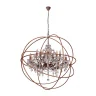 Подвесная люстра Loft it Foucaults orb crystal LOFT1897/15