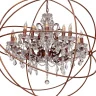 Подвесная люстра Loft it Foucaults orb crystal LOFT1897/15