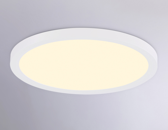 Светильник светодиодный ультратонкий 3000K-6500K с CCT-переключателем Ambrella light FZ1905