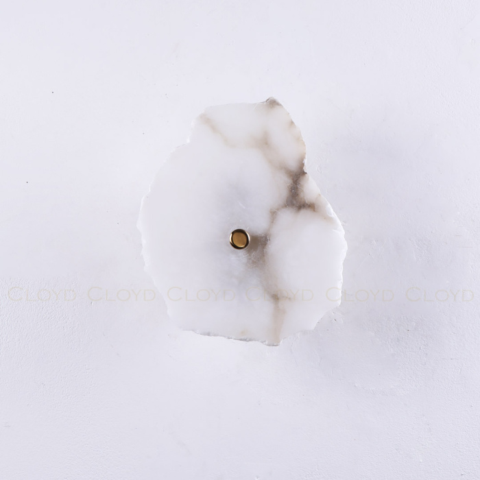 Бра Cloyd KNOSS W1 / Ø15 см - алебастр - латунь (арт.20268)