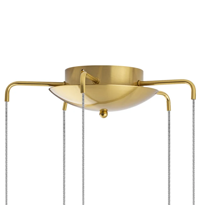 Подвесная люстра TUBO LED 25W 1400LM 360G ЗОЛОТО 4000K Lightstar L5T747143