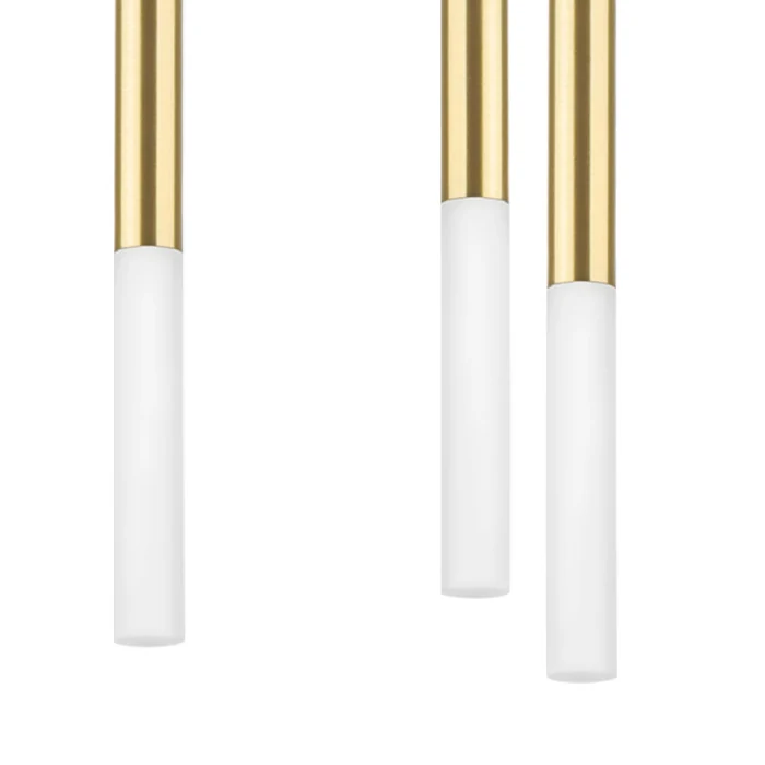 Подвесная люстра TUBO LED 25W 1400LM 360G ЗОЛОТО 4000K Lightstar L5T747143