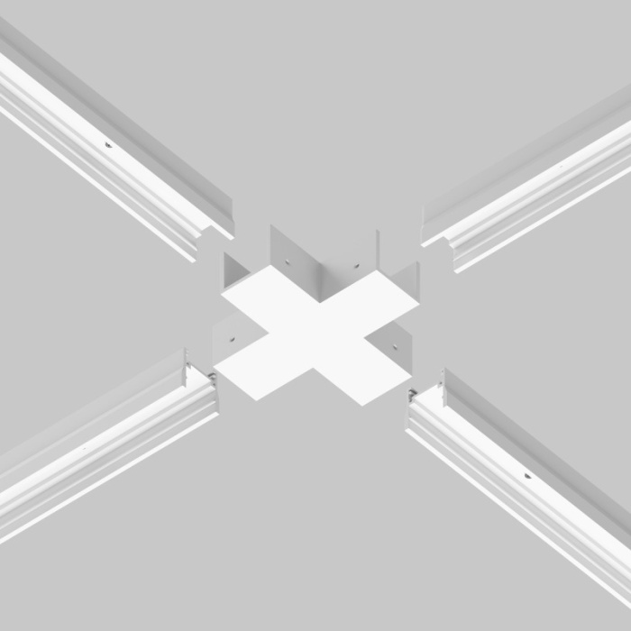Соединитель профиля Maytoni Elasity IP white O-TR001-CC-W
