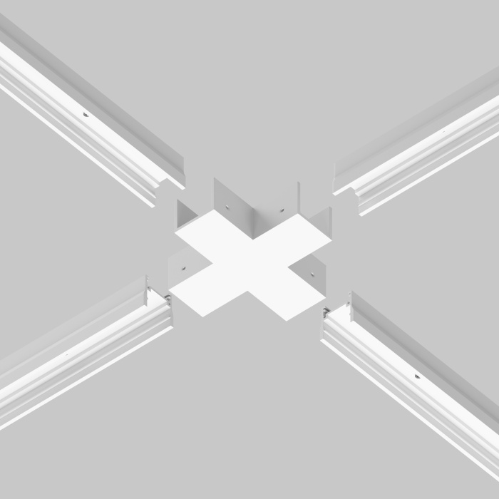 Соединитель профиля Maytoni Elasity ip white O-TR001-CC-W