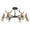 Люстра на штанге Loft it Sven 10024/6 Black