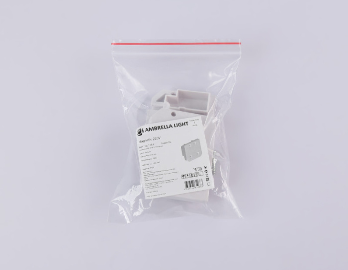 Заглушка демпферная для шинопровода в натяжной потолок Magnetic 220V (2шт) TRACK SYSTEM AMBRELLA LIGHT GL1061