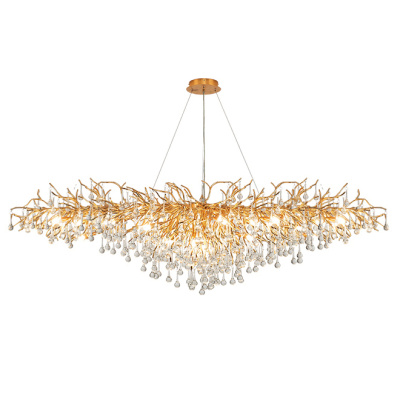Люстра Droplet Chandelier oval L160 ImperiumLoft