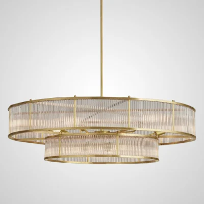 Люстра RH Marais Round Chandelier D120 ImperiumLoft