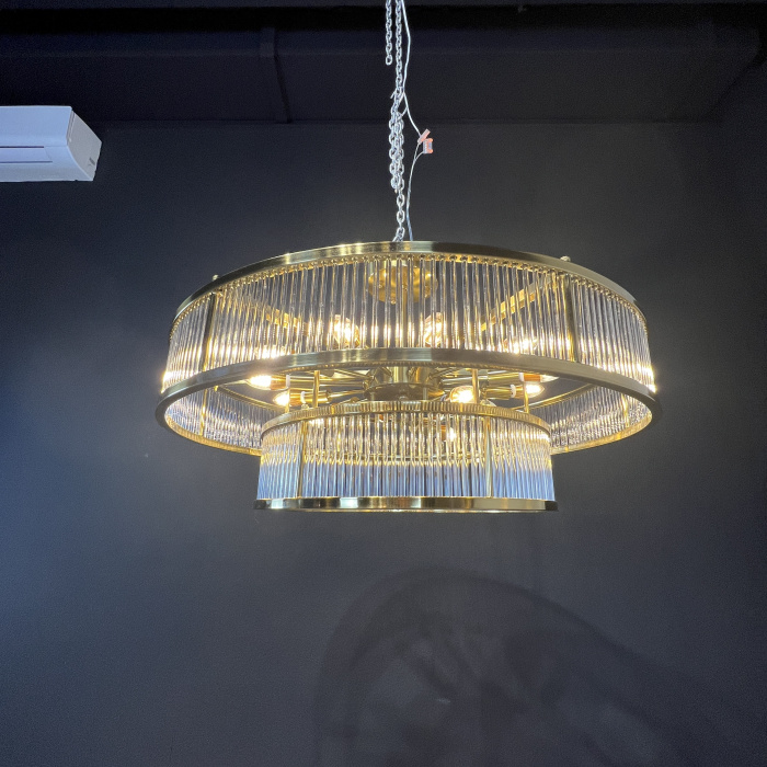 Люстра RH Marais Round Chandelier D120 ImperiumLoft