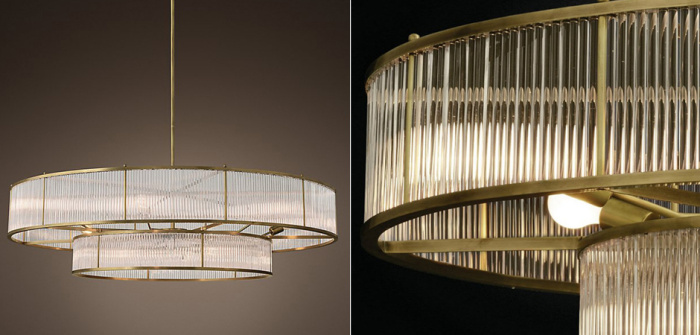 Люстра RH Marais Round Chandelier D120 ImperiumLoft