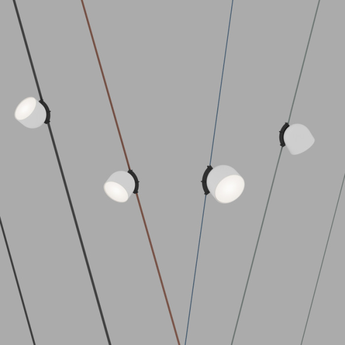 Трековый светильник BELTY SMART SPOT DK5642-WH+BK