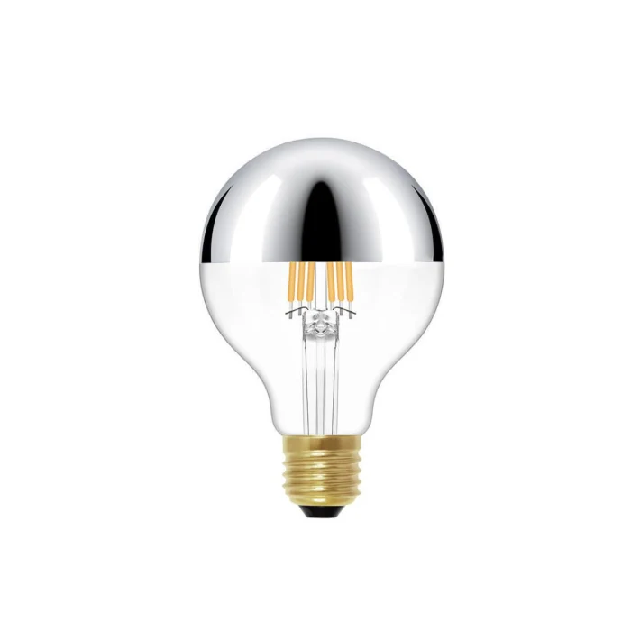 Лампа Loft it Edison bulb G80LED Chrome