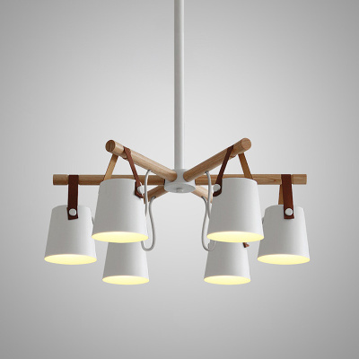 Люстра потолочная на штанге NATURA C6 white ImperiumLoft