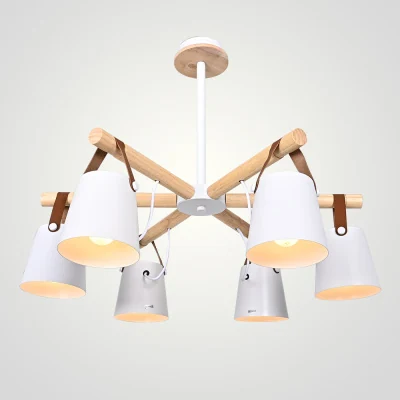 Люстра потолочная на штанге NATURA C6 white ImperiumLoft