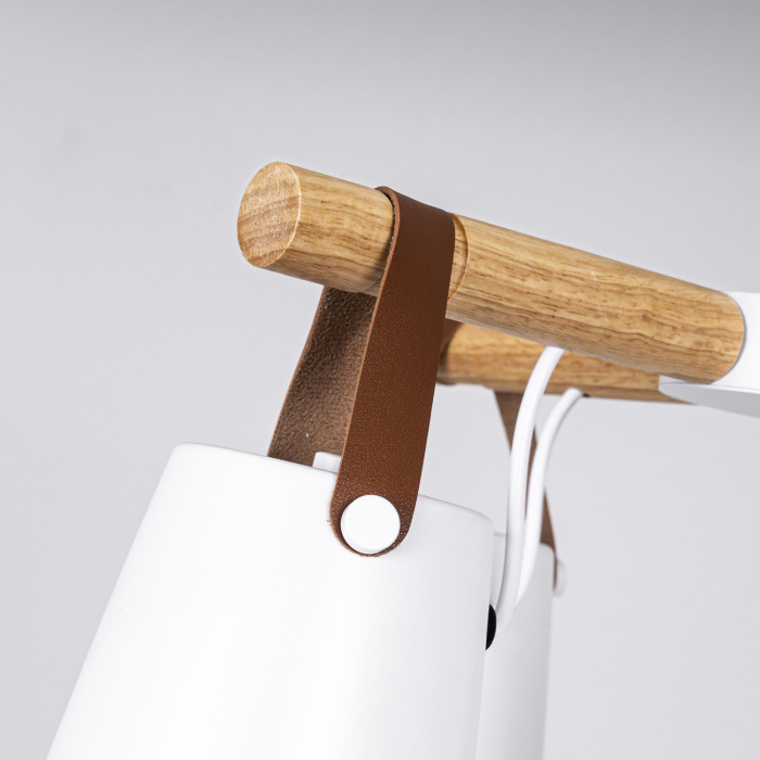 Люстра потолочная на штанге NATURA C6 white ImperiumLoft