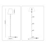 Торшер HIGH LIGHT AMBRELLA LIGHT LH75059