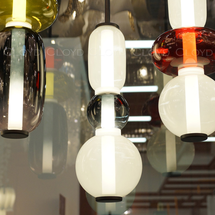 Подвесной светильник Cloyd SUPERNOVA-A P1 / выс. 40 см - черный (арт.11406)