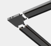 Соединитель угловой Italline IT09-9029 black