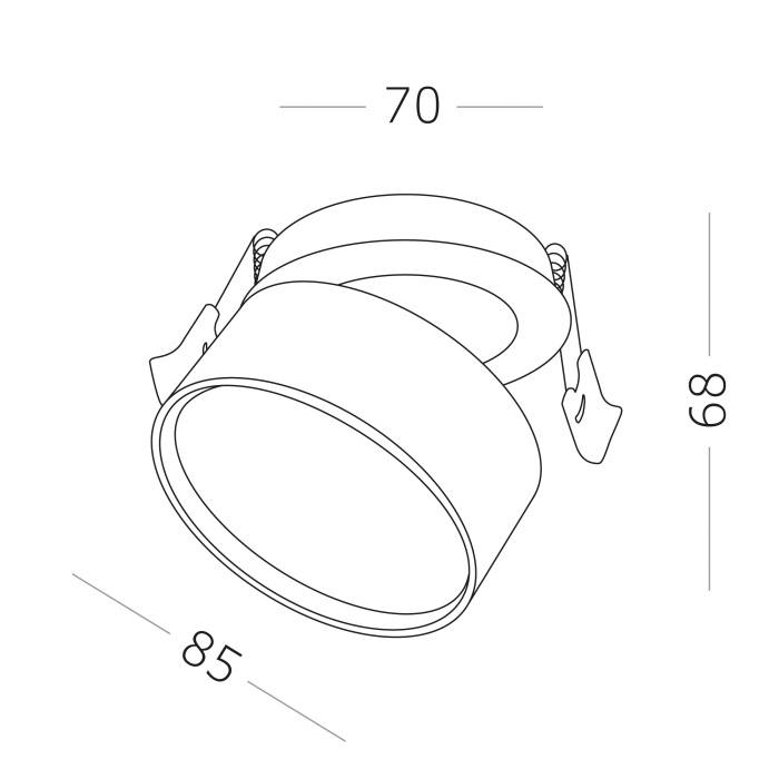 Светильники встраиваемые ST651.548.09 ST LUCE
