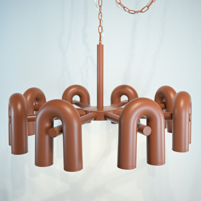 Подвесная люстра FANNY 16 Orange ImperiumLoft