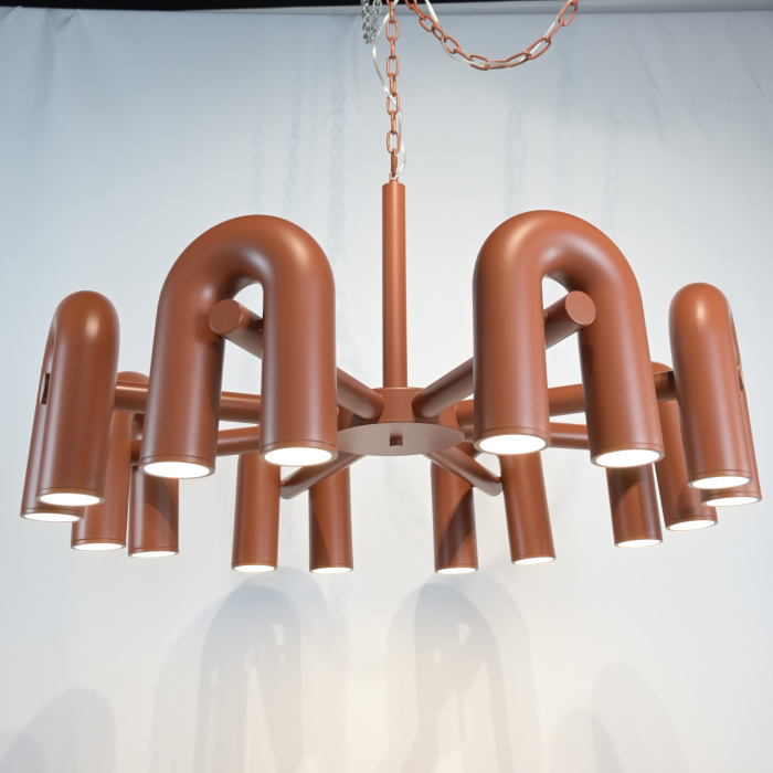 Подвесная люстра FANNY 16 Orange ImperiumLoft