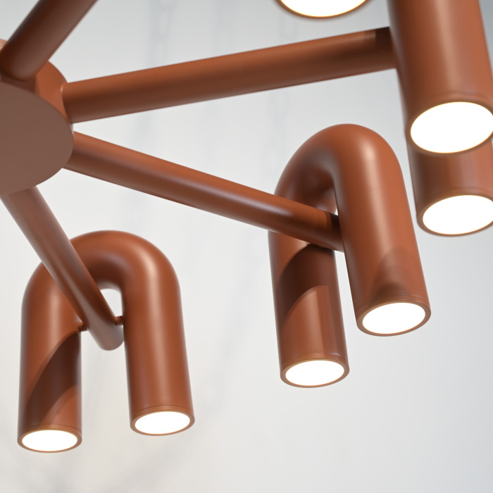 Подвесная люстра FANNY 16 Orange ImperiumLoft
