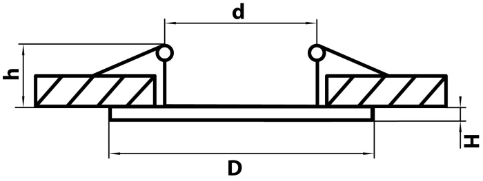 Встраиваемый светильник ANELLO LIGHTSTAR 2250