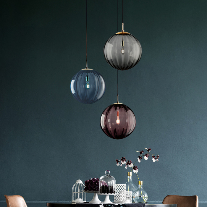 Подвесной светильник ASKA D200 Gray ImperiumLoft