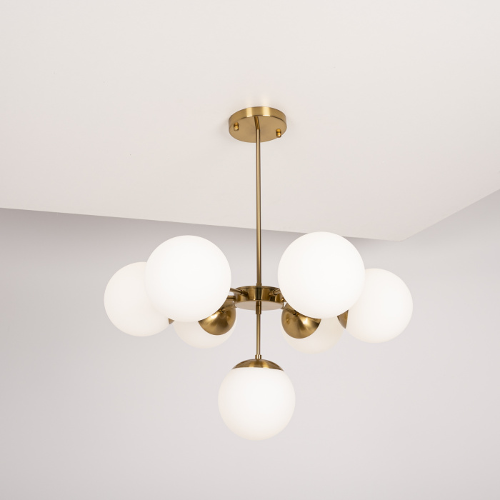 Подвесной светильник Copper Light Chandelier 7 ImperiumLoft
