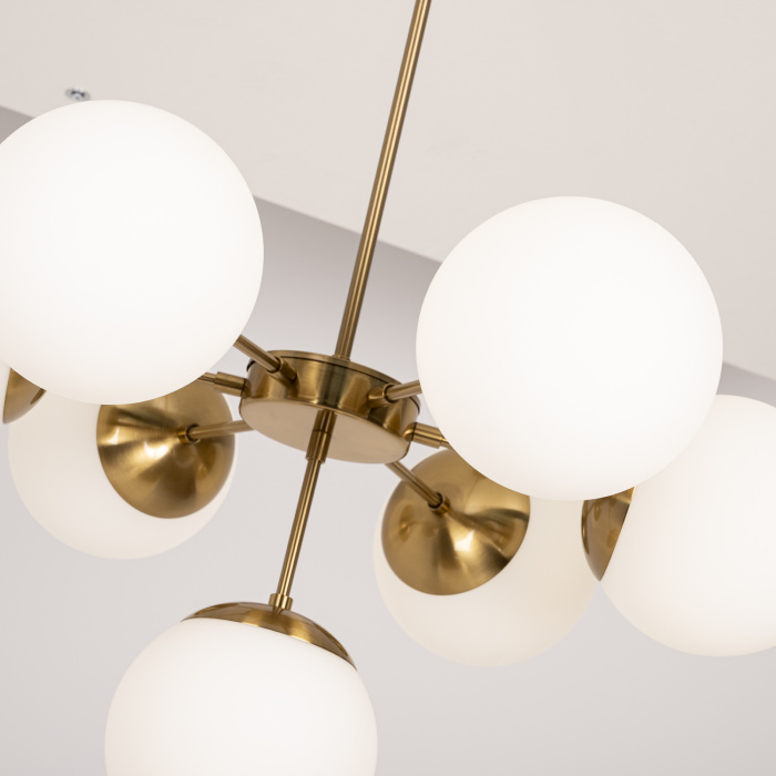 Подвесной светильник Copper Light Chandelier 7 ImperiumLoft
