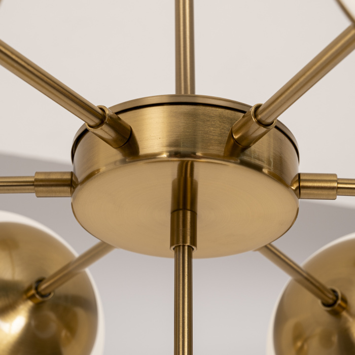 Подвесной светильник Copper Light Chandelier 7 ImperiumLoft