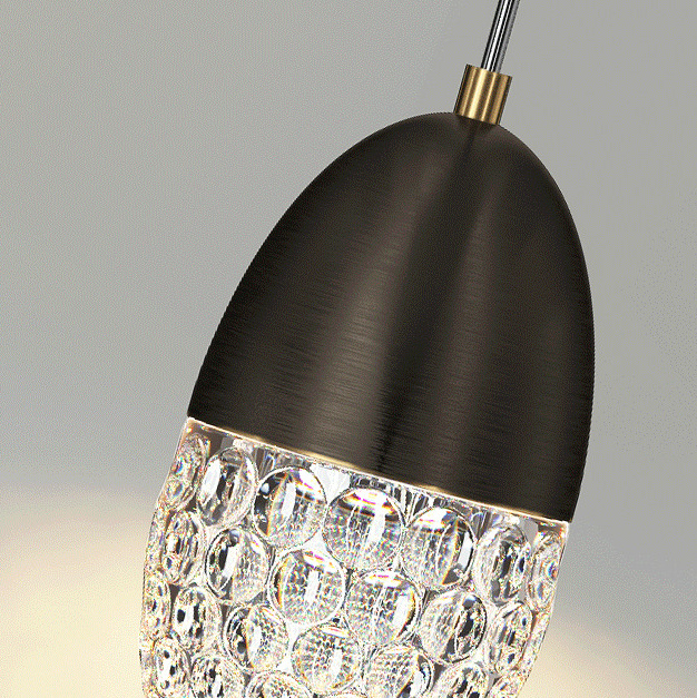 Подвесной светильник GRAPE black ImperiumLoft