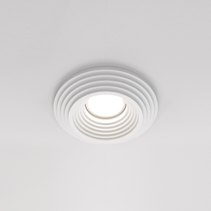 Встраиваемый светильник Maytoni Gyps Modern DL004-1-01-W-1