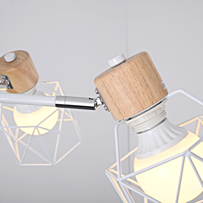 Потолочная люстра CORF B3 White 5 lamps ImperiumLoft