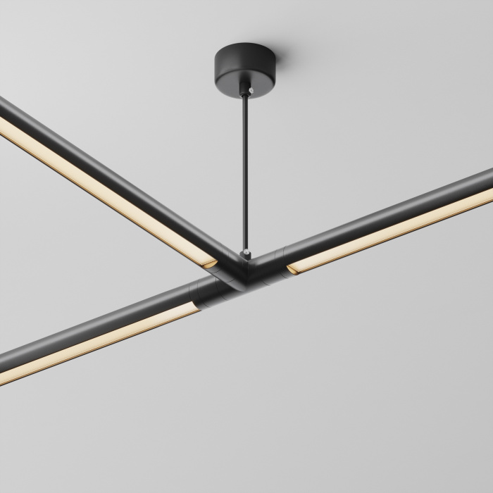 T-образный плоский коннектор Maytoni CA015TC-P-B