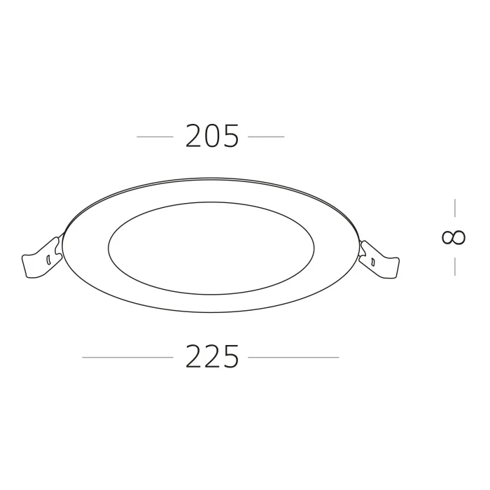 Встраиваемый светильник ST LUCE ST209.538.18